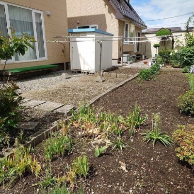 お庭もございます☆