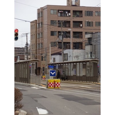 市電「十字街」駅