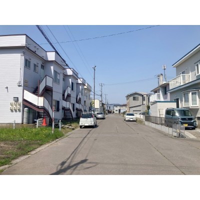 前面道路！