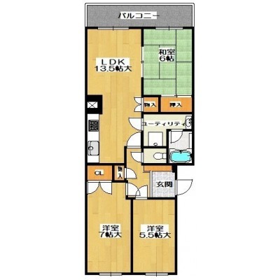 間取り図面（現況優先）