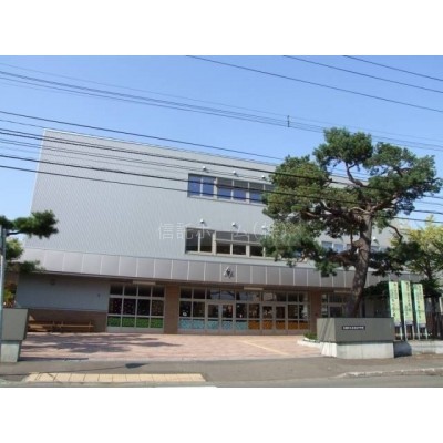 中学校：札幌市立東白石中学校：415m