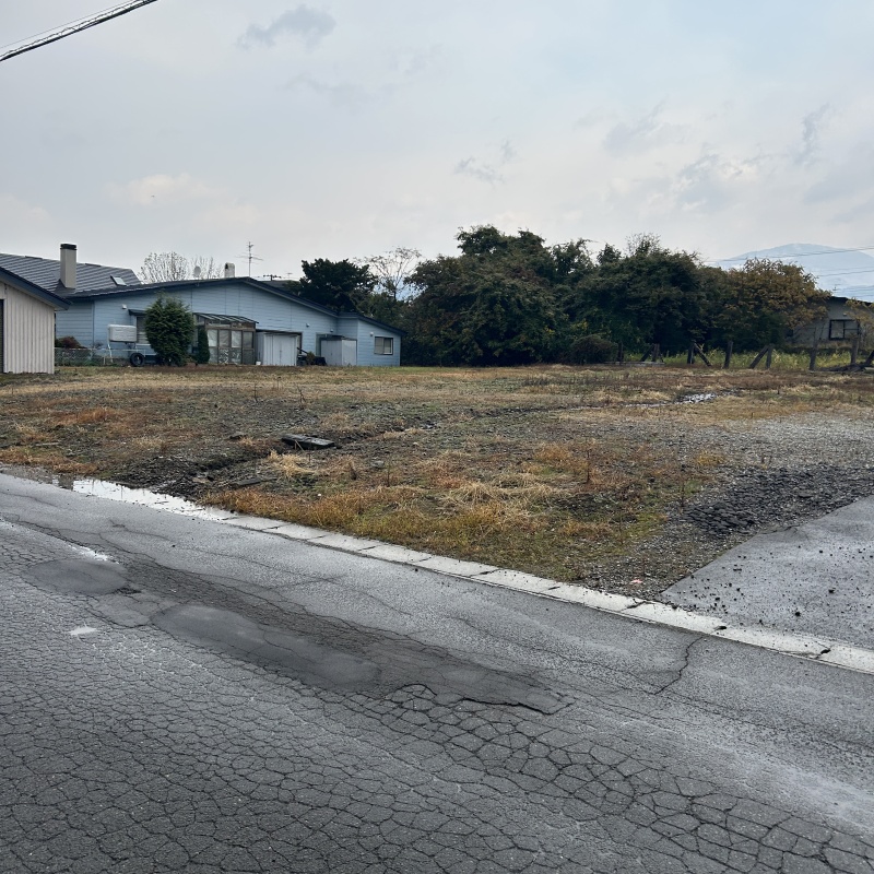 七飯町空家空き地バンク　七飯町緑町売り土地
