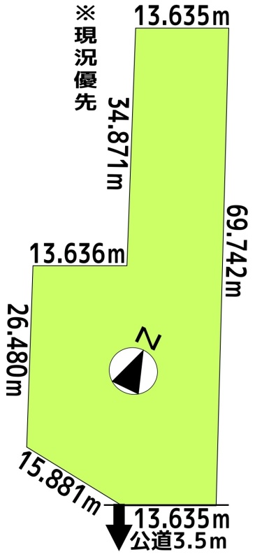 茅部郡鹿部町宮浜403番83、84、85