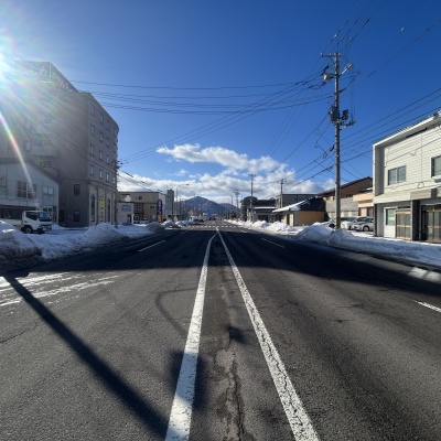 前面道路