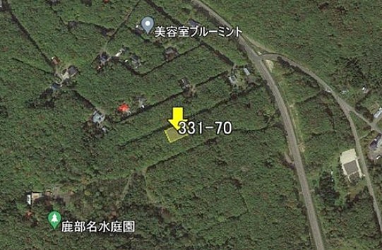 鹿部町字本別　土地
