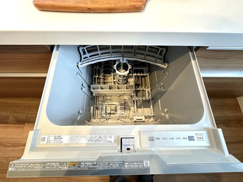 ☆家事の負担を軽減してくれる食器洗乾燥機完備♪