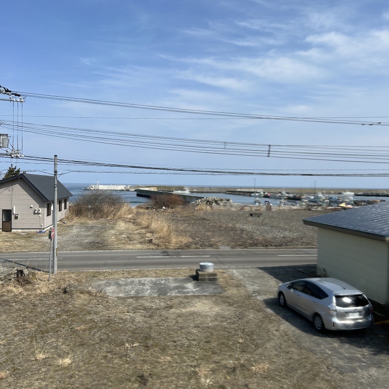 ２階窓からの景色