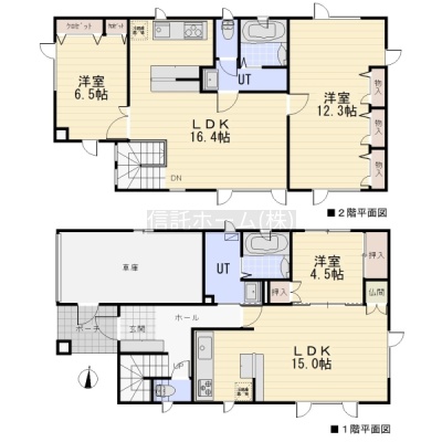 収納が豊富な使いやすい間取り♪