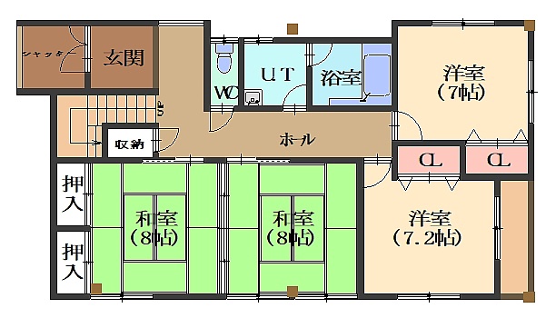 1階　間取り図