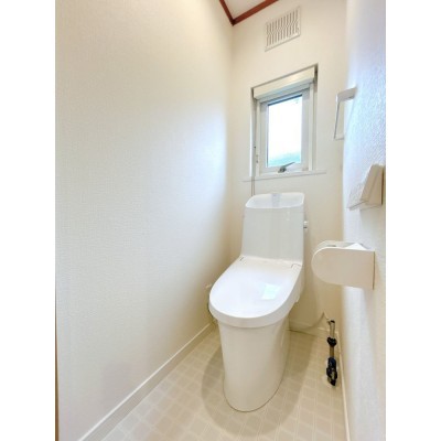 【リフォーム後】トイレは新品交換いたしました。