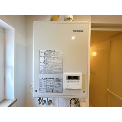 給湯機は新品に交換しました（熱源：灯油）。