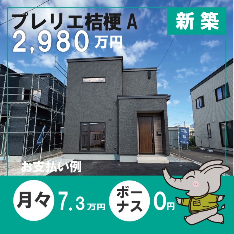プレリエ桔梗分譲住宅A【ZEH水準】