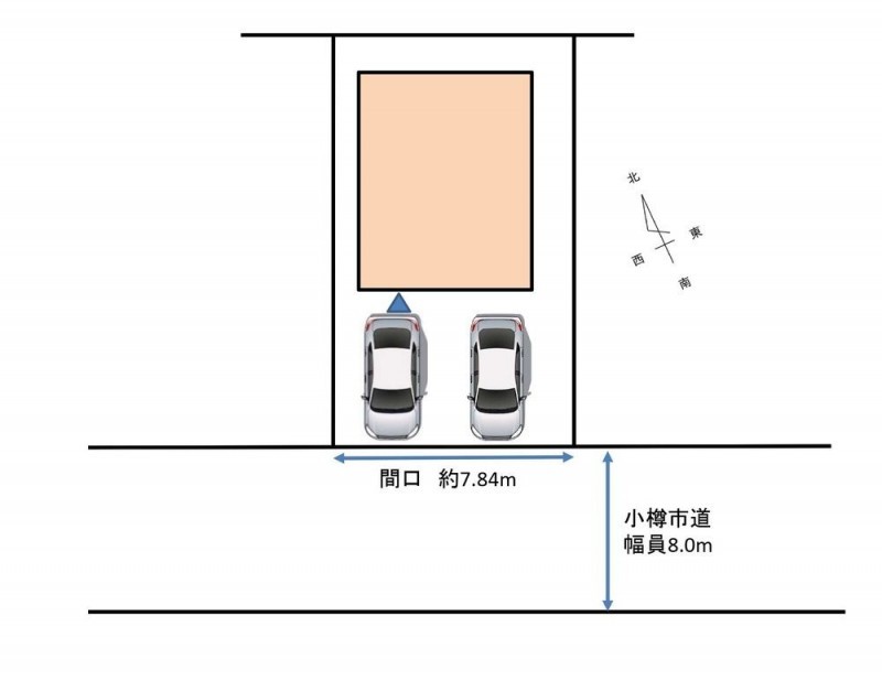 【リフォーム後】庭を解体し、駐車スペースにしました。駐車最…