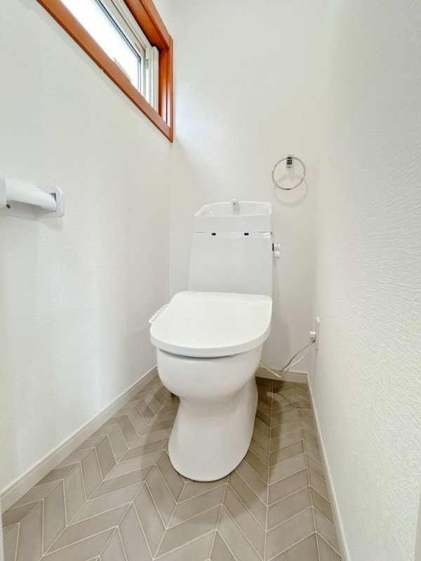 【リフォーム後】トイレは新品交換いたしました。トイレが交換…