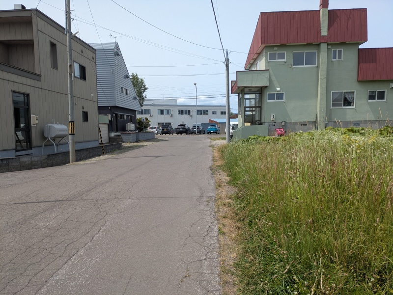 前面道路