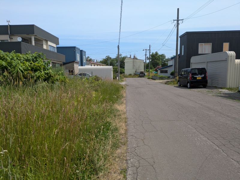前面道路