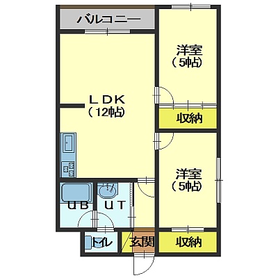 302号室間取