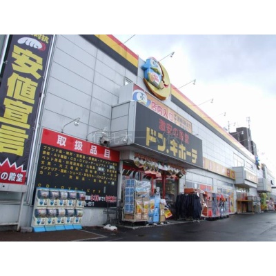 ショッピングセンター：ドン・キホーテ平岡店：483m