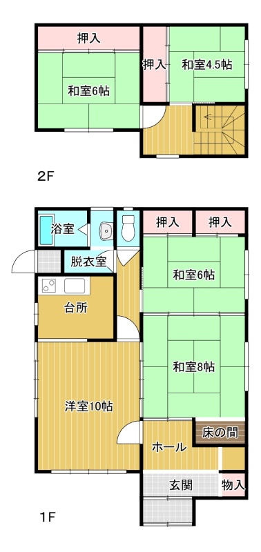 間取り図と現況に相違ある場合は、現況優先とします。