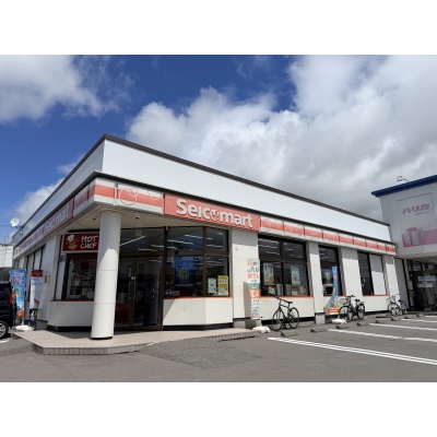 最寄りコンビニのセイコーマートです！