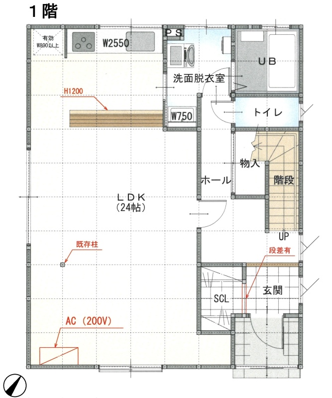 １F間取