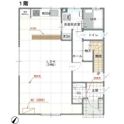 １F間取