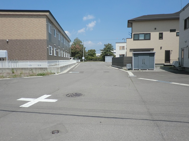 前面道路②北側