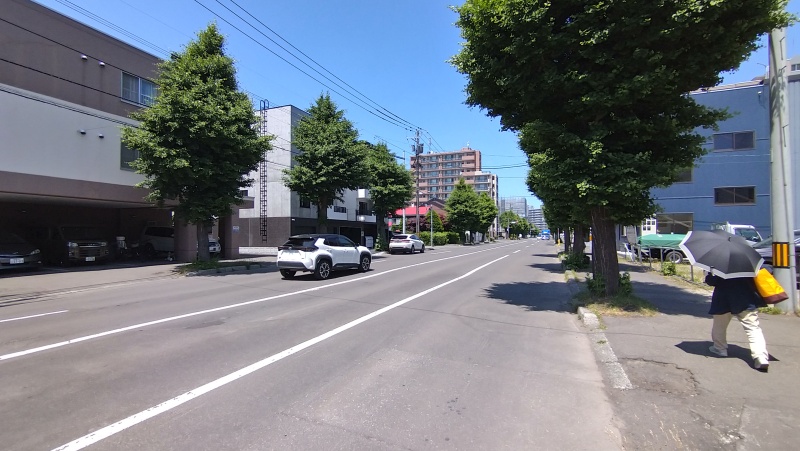 前面道路