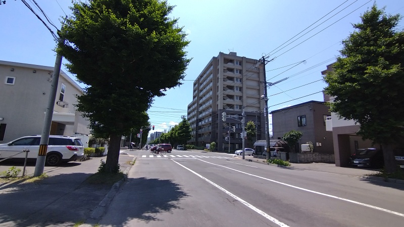 前面道路
