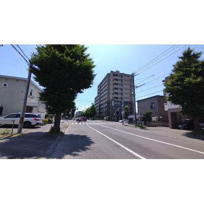 前面道路