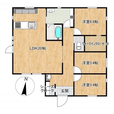 【間取図】