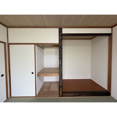 1階和室収納（リフォーム後）
