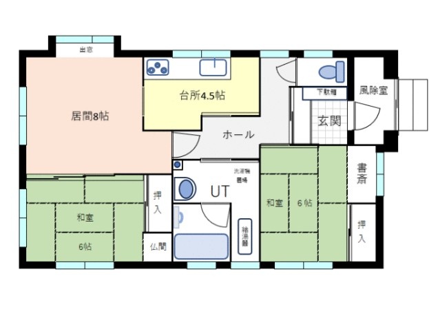 1.2階間取り図面