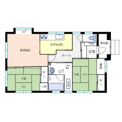 1.2階間取り図面