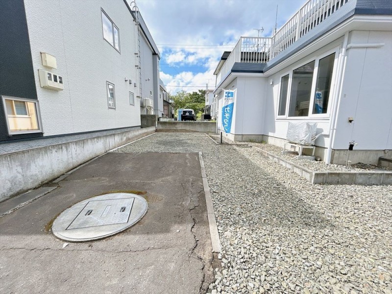 【リフォーム後】駐車場です。