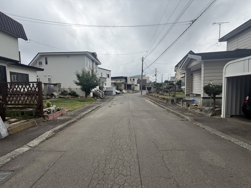 前面道路の様子♪