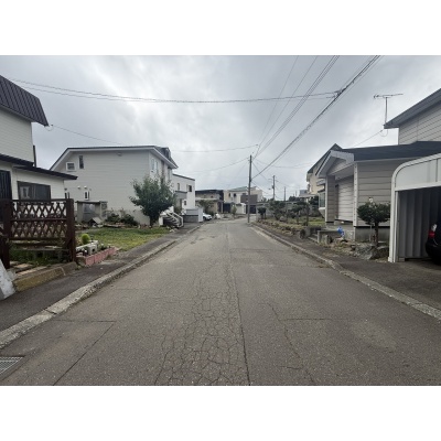 前面道路の様子♪