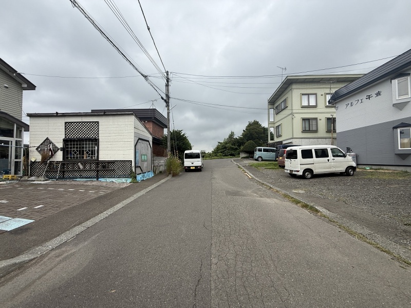 前面道路の様子♪