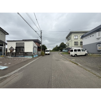 前面道路の様子♪