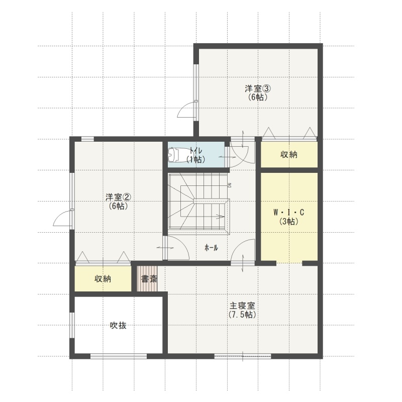 2階間取り