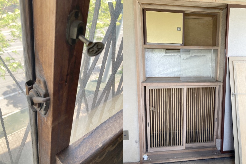2階和室の建具もエモくてお洒落ですね！