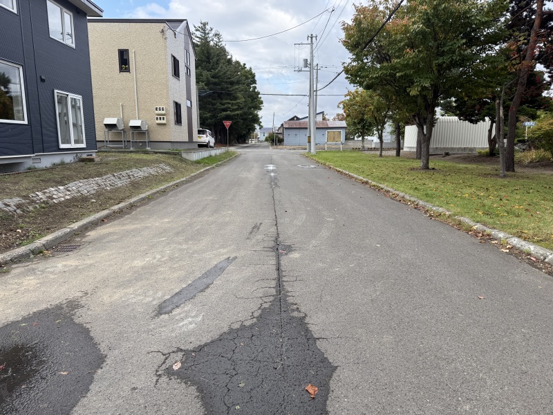 前面道路
