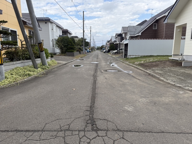 前面道路