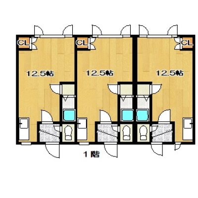 １階間取図