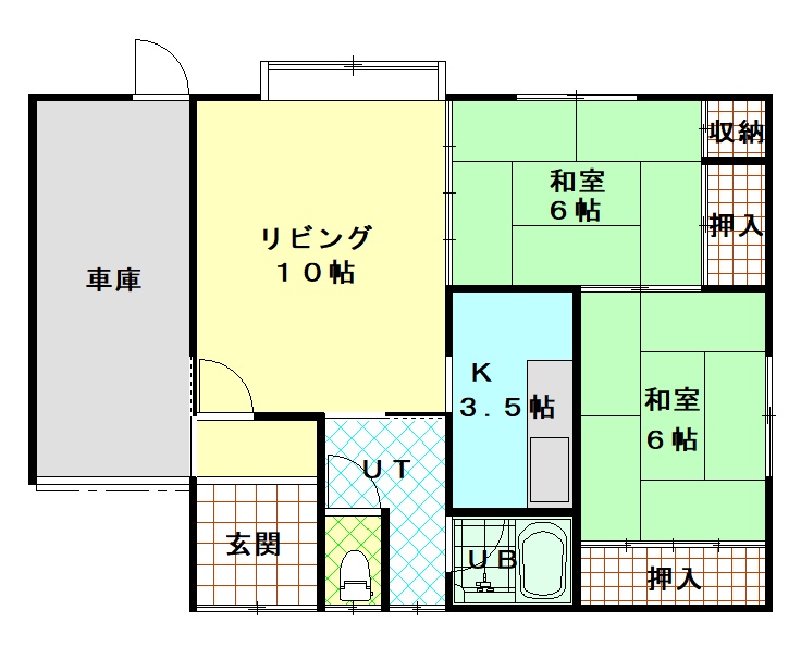 １階間取図