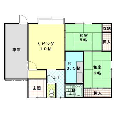 １階間取図