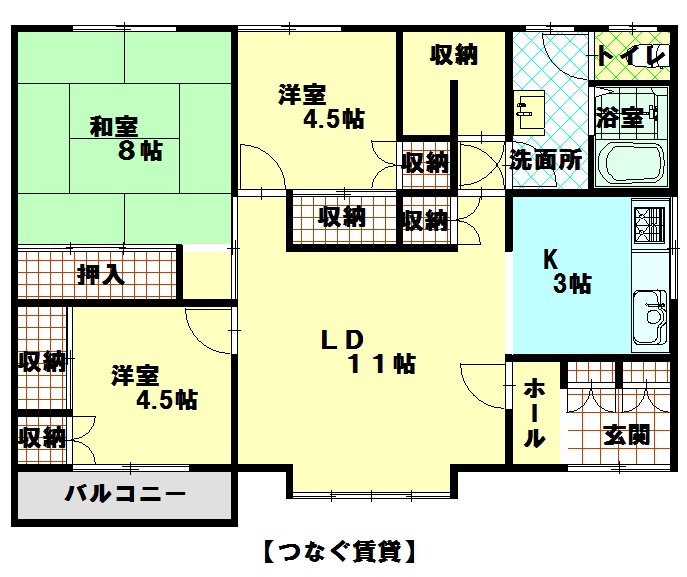 ２階間取図