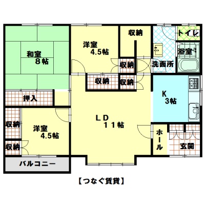２階間取図