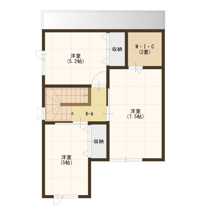 2階平面図