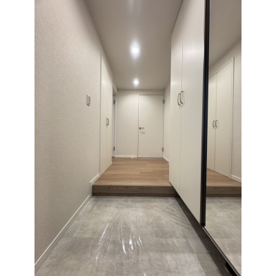 大型シューズボックス完備